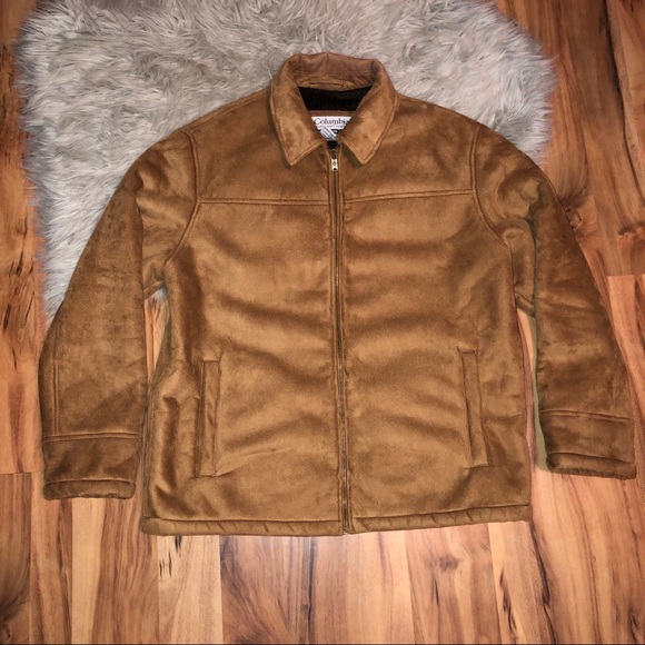 brown columbia coat